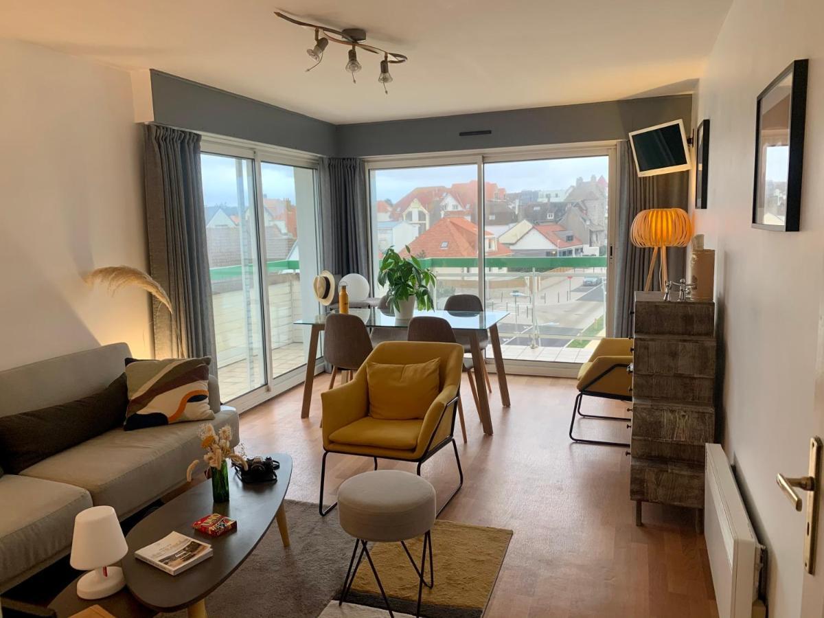 Ninou Cap Sud, Terrasse Vue Mer, Appt Lumineux 66M2 Wimereux Exterior foto